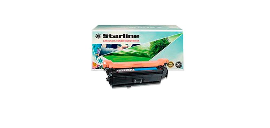 Starline - Toner Ricostruito - per HP 507A- Ciano - CE401A - 6.000 pag