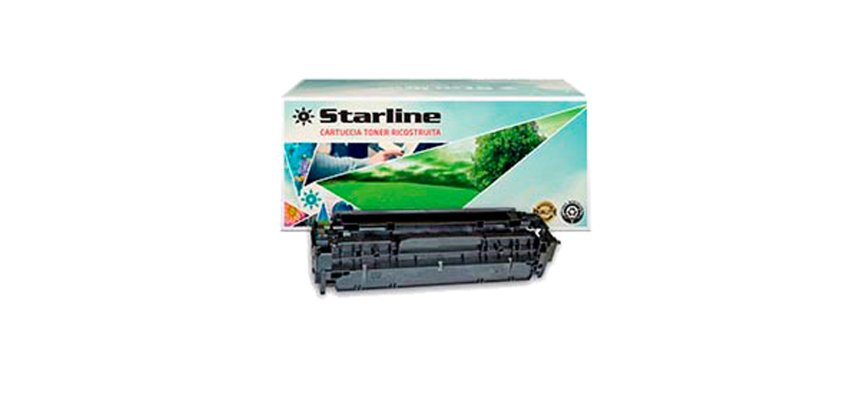 Starline - Toner Ricostruito - per HP 305X- Nero - CE410X - 4.000 pag