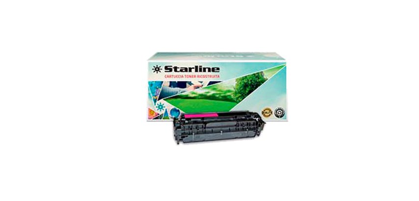 Starline - Toner Ricostruito - per HP 305A - Magenta - CE413A - 2.600 pag