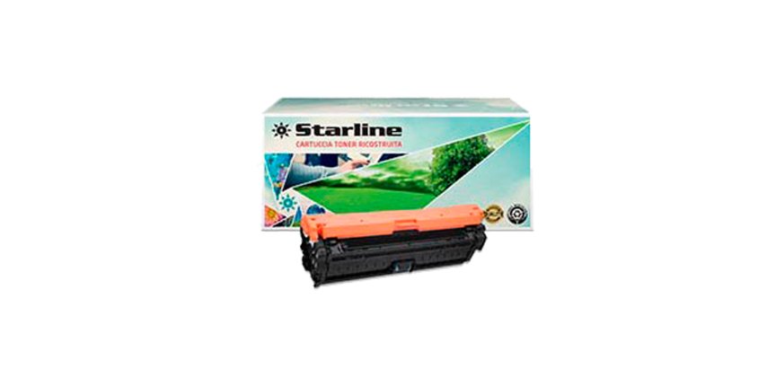 Starline - Toner Ricostruito - per HP 307A - Nero - CE740A - 7.000 pag