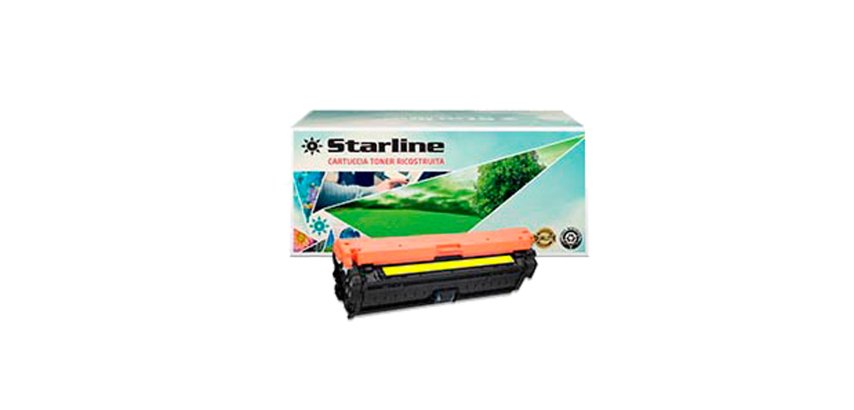 Starline - Toner Ricostruito - per HP 307A - Giallo - CE742A - 7.300 pag
