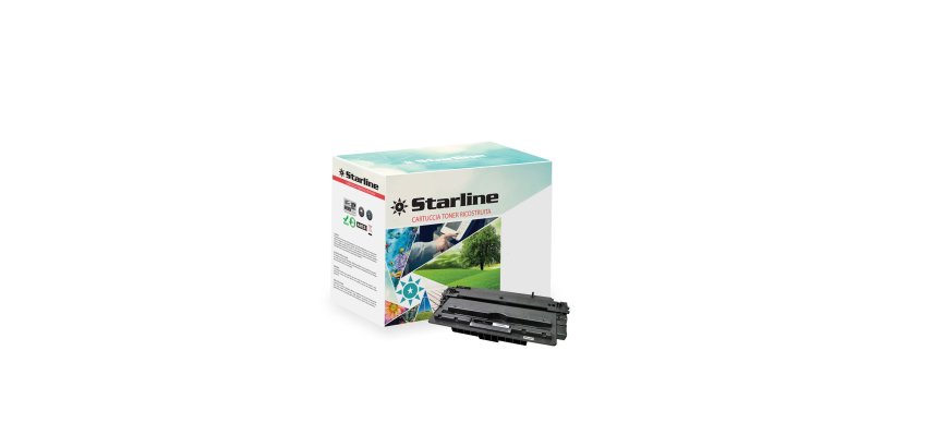 Starline - Toner Ricostruito - per HP 14A - Nero - CF214A - 10.000 pag