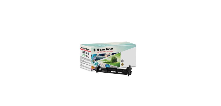 Starline - Toner Ricostruito per HP 17A - Nero - CF217A - 1.600 pag