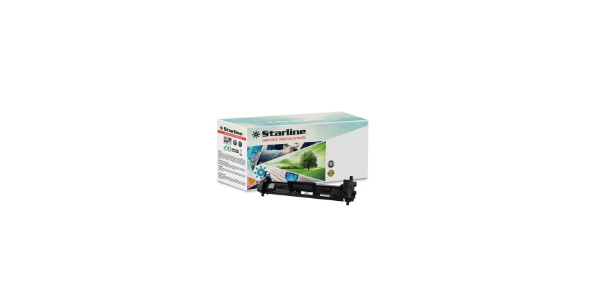 Starline - Toner Ricostruito per HP 17A - Nero - CF217A - 1.600 pag