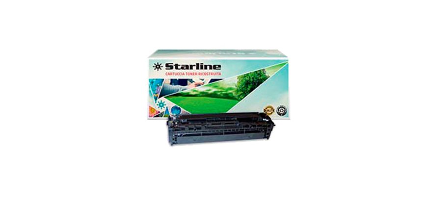 Starline - Toner Ricostruito - per HP 131X - Nero - CF210X - 2.400 pag