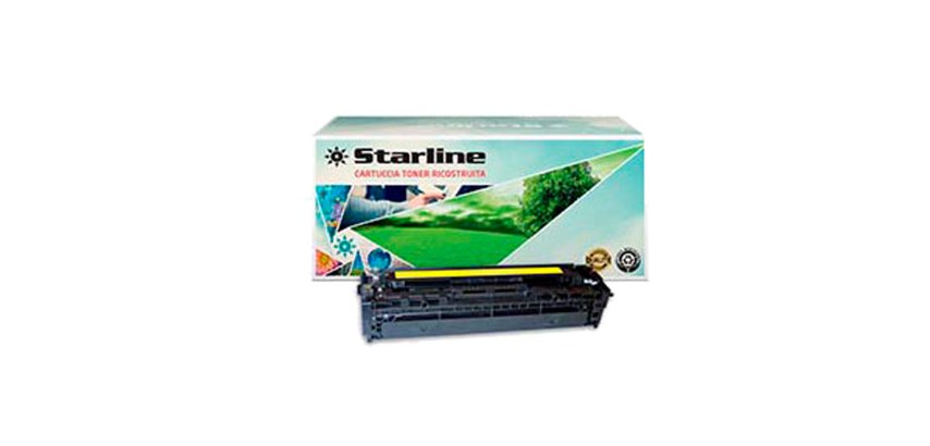 Starline - Toner Ricostruito - per HP 131A - Giallo - CF212A - 1.800 pag