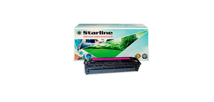 Starline - Toner Ricostruito - per HP 131A - Magenta - CF213A - 1.800 pag
