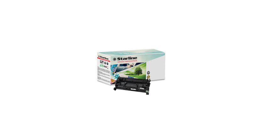 Starline - Toner Ricostruito - per HP 26A - Nero - CF226A - 3.100 pag