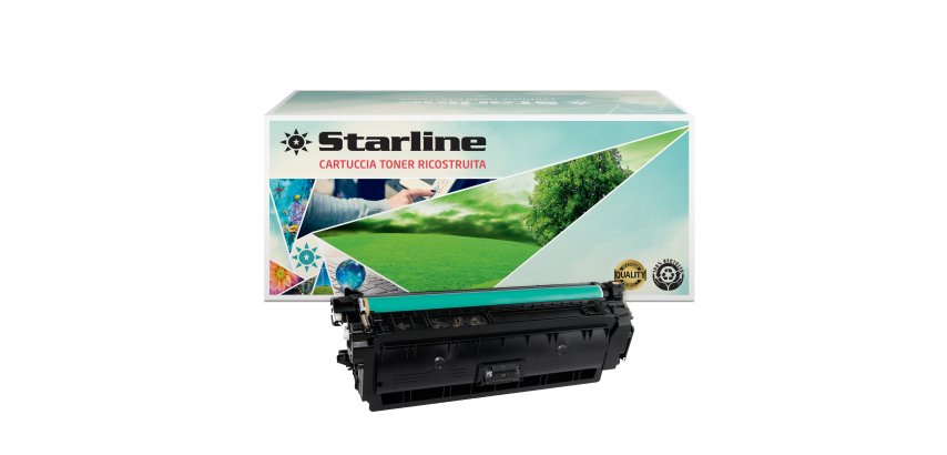 Starline - Toner Ricostruito - per HP - Nero - CF237X - 25.000 pag