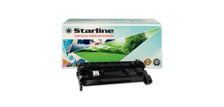 Starline - Toner Ricostruito - per HP 59A - Nero - CF259A - 3.000 pag