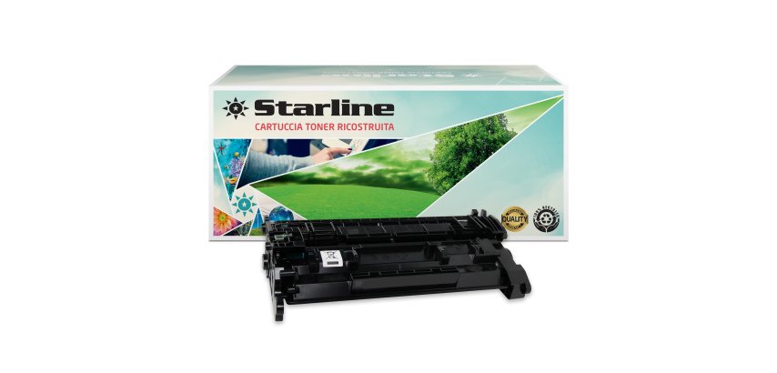 Starline - Toner Ricostruito - per HP 59X- Nero - CF259X - 10.000 pag