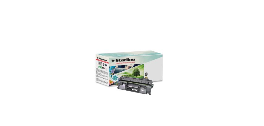 Starline - Toner Ricostruito - per HP 80A - Nero - CF280A - 2.700 pag
