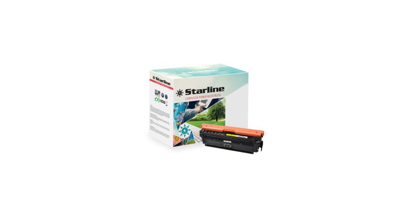Starline - Toner Ricostruito per HP 508X - Giallo - CF362X - 9.500 pag