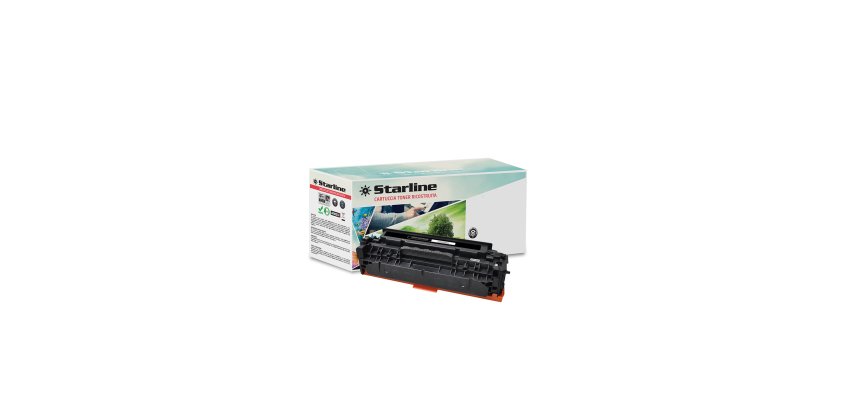 Starline - Toner Ricostruito - per HP 312X - Nero - CF380X - 4.400 pag