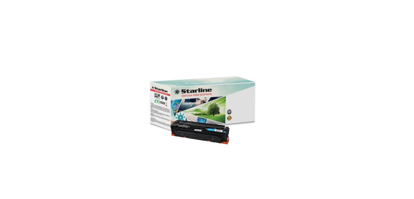 Starline - Toner Ricostruito - per HP 410A - Ciano - CF411A - 2.300 pag