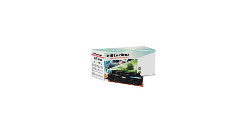 Starline - Toner Ricostruito per HP 410X - Ciano - CF411X - 5.000 pag