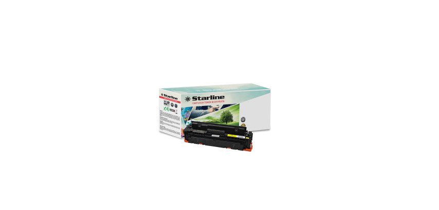 Starline - Toner Ricostruito - per HP 410A - Giallo - CF412A - 2.300 pag