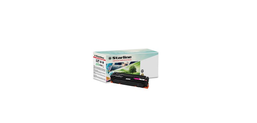 Starline - Toner Ricostruito per HP 410X - Magenta - CF413X - 5.000 pag