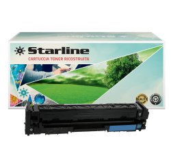 Starline - Toner Ricostruito - per HP 205A - Ciano - CF531A - 900 pag