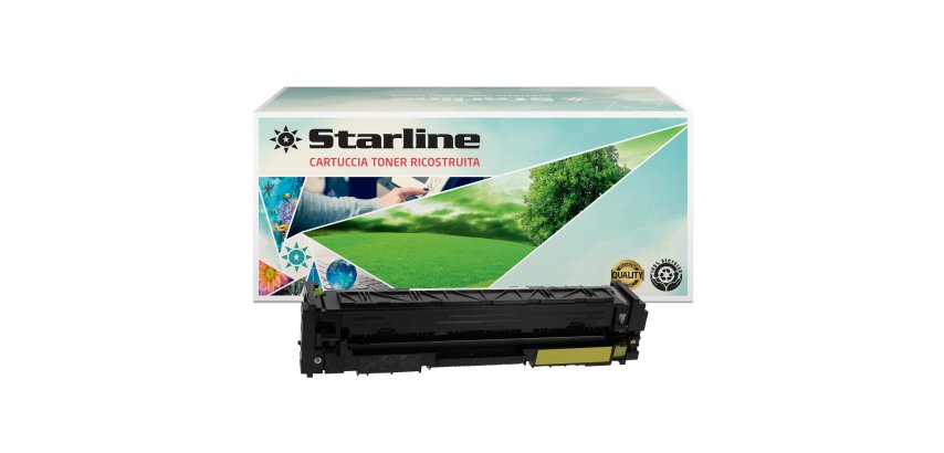 Starline - Toner Ricostruito per HP 205A - Giallo - CF532A - 1.000 pag