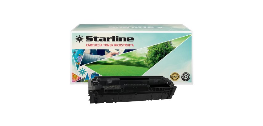 Starline - Toner Ricostruito per HP 203A - nero - CF540A - 1.400 pag