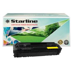 Starline - Toner Ricostruito per HP 203A - Giallo - CF542A - 1.300 pag