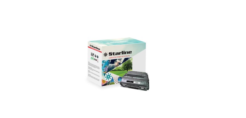 Starline - Toner Ricostruito - per HP - Nero - Q5942X - 20.000 pag