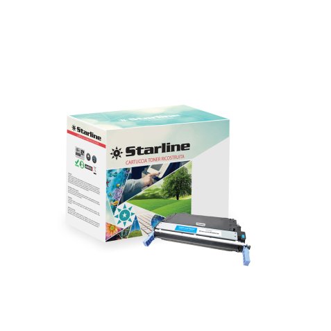 Starline - Toner Ricostruito - per HP 643A - Ciano - Q5951A - 10.000 pag