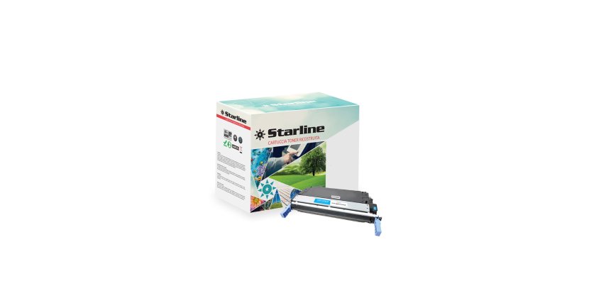 Starline - Toner Ricostruito - per HP - Ciano - Q6461A - 12.000 pag