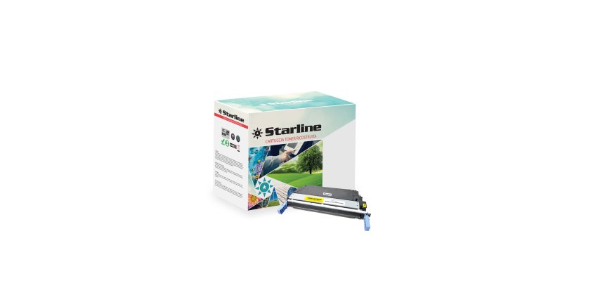 Starline - Toner Ricostruito - per HP - Giallo - Q6462A - 12.000 pag
