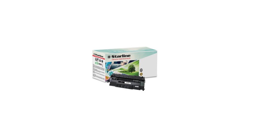 Starline - Toner Ricostruito - per HP 53A - Nero - Q7553A - 3.000 pag