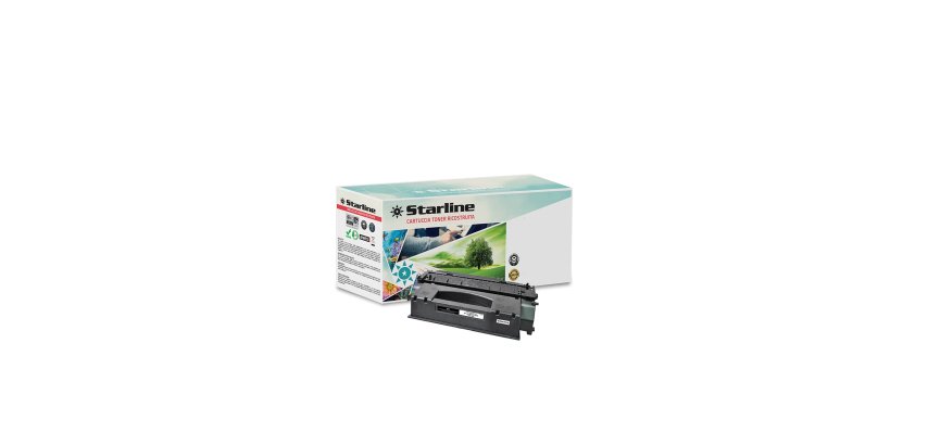 Starline - Toner Ricostruito - per HP 53X - Nero - Q7553X - 7.000 pag