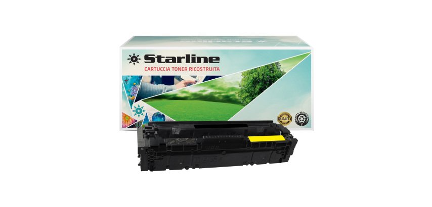 Starline - Toner Ricostruito per HP 207X - Giallo - W2212X - 2.450 pag