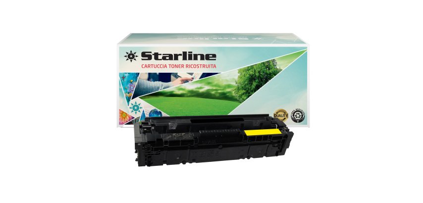 Starline - Toner Ricostruito per HP 216A - Giallo - W2412A - 2.500 pag