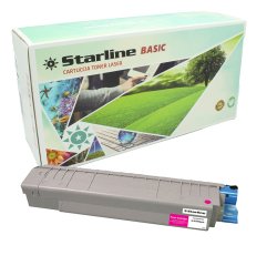 Starline - Toner Ricostruito - per Oki - Magenta - 44059211 - 10.000 pag