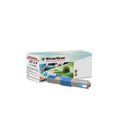 Starline - Toner Ricostruito - per Oki - Ciano - 44469706 - 2.000 pag