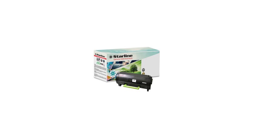 Starline - Toner Ricostruito - per Lexmark - Nero - 50F2X00 - 10.000 pag