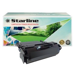 Starline - Toner Ricostruito - per Lexmark - Nero - T650H21E - 25.000 pag