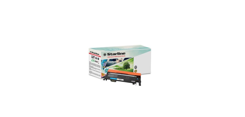 Starline - Toner Ricostruito - per Samsung - Ciano - CLT-C406S/ELS - 1.000 pag