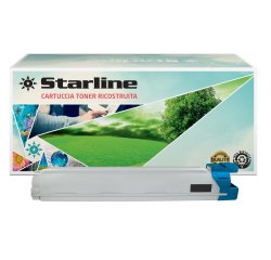 Starline - Toner Ricostruito - per Samsung CLX-9201 Series - Ciano - CLT-C809S/ELS - 15.000 pag
