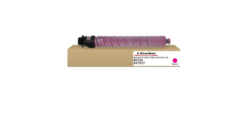 Starline - Toner ricostruito per Ricoh Aficio MPC 2003/2503 Series - Magenta - 841927 - 9.500 pag