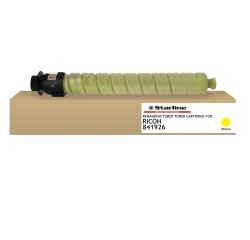 Starline - Toner ricostruito per Ricoh Aficio MPC 2003/2503 Series - Giallo - 841926 - 9.500 pag
