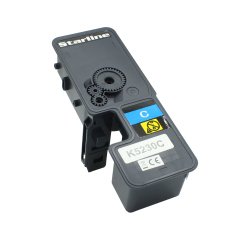 Starline - Toner Compatibile BASIC Kyocera ECOSYS M5521 - Ciano - 2.200 pag