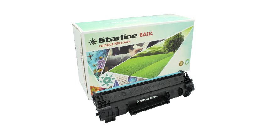 Starline - Toner Compatibile per Hp LaserJet M110W/M140W - Nero - W1420A-(Non adatto alla versione PLUS)