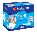 Verbatim CD-R AZO Wide Inkjet Printable 700 MB 52x 10 pc(s)