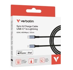 Verbatim - Cavo USB-C a Lightning - 31844 - 120cm