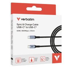 Verbatim - Cavo USB-C  a USB-C_60W- 31845 - 120cm