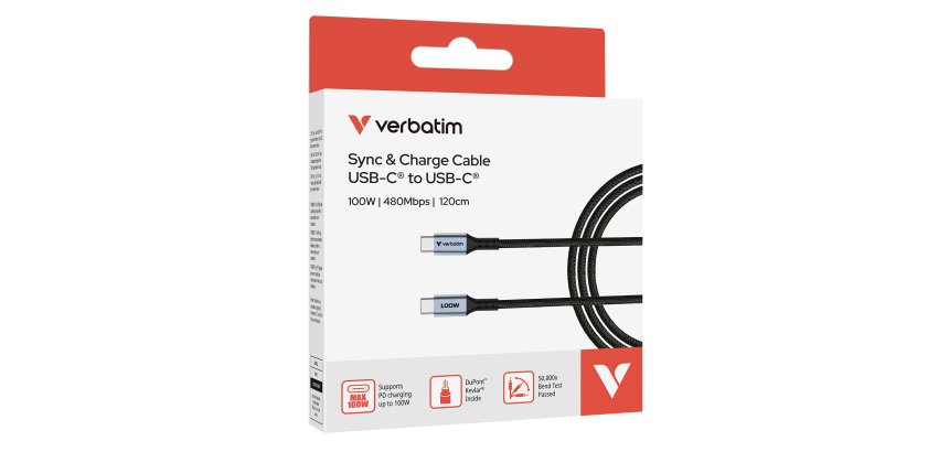 Verbatim - Cavo USB-C to USB-C _100W - 31846 - 120cm