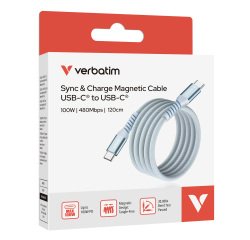 Verbatim - Cavo USB-C to USB-C 100W  - Blu - 31856 - 120cm