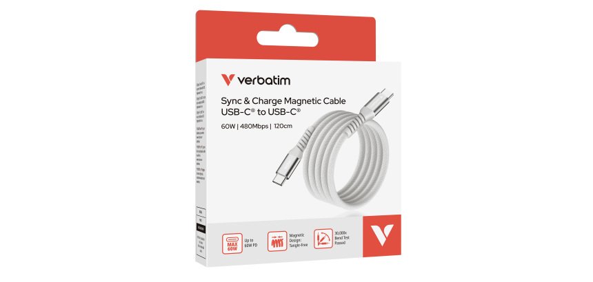 Verbatim - Cavo USB-C to USB-C - Grigio - 31850 - 120cm
